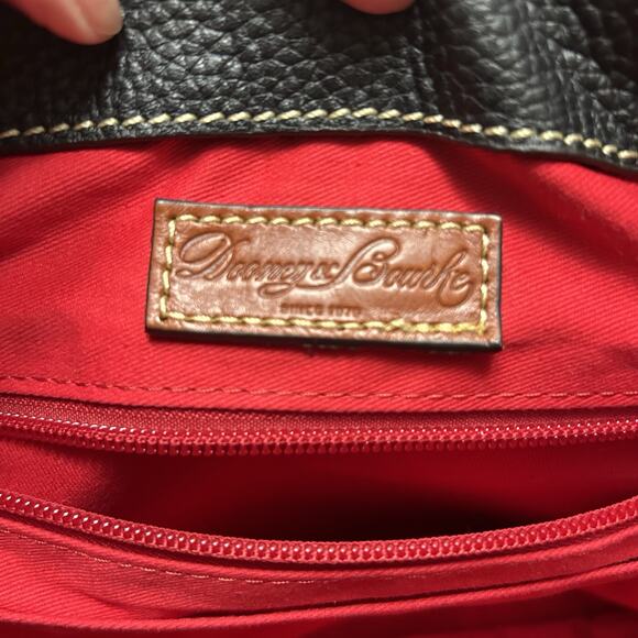 Dooney & Bourke Pebble Grain Logo Lock Shoulder Bag - Picture 8 of 12